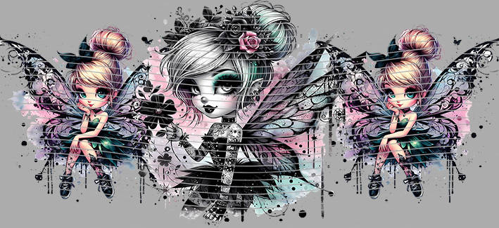 16oz Sunflower Girl-SU-354